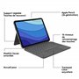 Logitech Combo Touch for iPad Pro 11-inch (1st, 2nd, and 3rd generation)