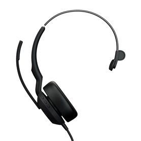 Jabra Evolve2 50 Casque Avec fil Arceau Bureau/Centre d'appels USB Type-A Noir