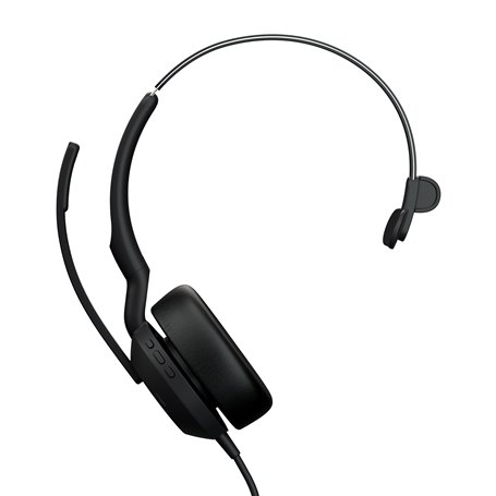 Jabra Evolve2 50 Casque Avec fil Arceau Bureau/Centre d'appels USB Type-A Noir