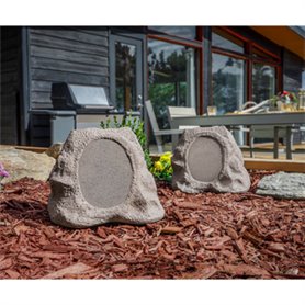 ENCEINTE OUTDOOR SOLAIRE STEREO PAIRING X20 ROCK STONE