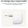 Chargeur maison USB C 45W Blanc Google