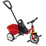 Tricycle Rouge Puky Ceety Propulsion avant Droit