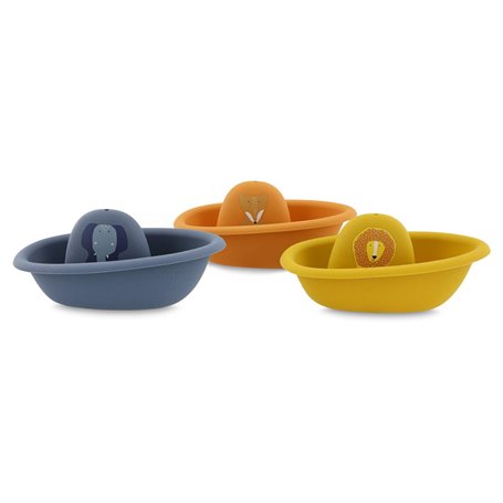 Bateaux empilables en silicone 3 pcs