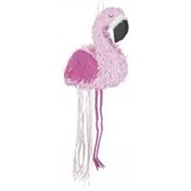 Pinata a remplir flamant rose