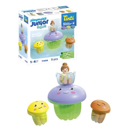 71439 Junior aqua & tinti : famille de meduses