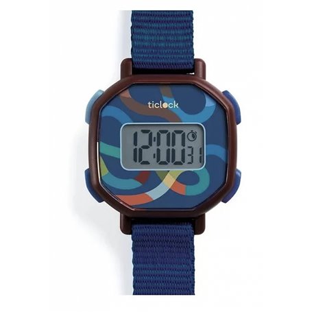 Montre digitale Blue Volute