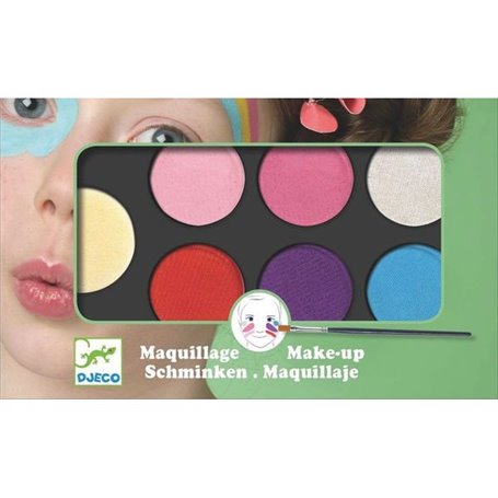 Maquillage palette 6 couleurs Sweet