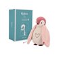 Peluche veilleuse - Manchot rose