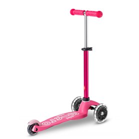 Trottinette Mini Deluxe LED - Rose