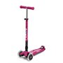 Trottinette  Maxi Micro Deluxe Pliable LED - Baie Rouge