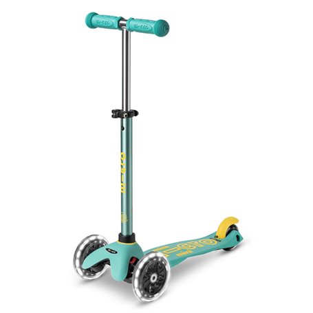 Trottinette Mini Micro Deluxe ECO LED Menthe