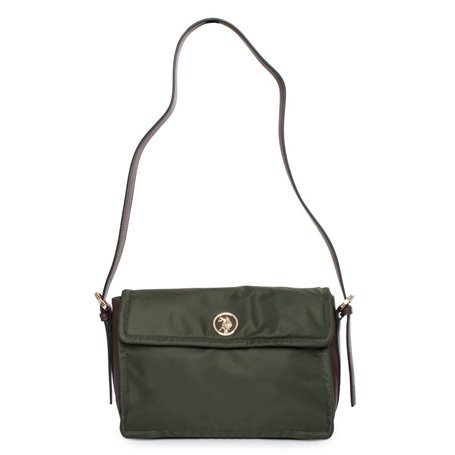 U.S. Polo Assn Sacs porté épaule Vert Femme