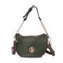 U.S. Polo Assn Sacs porté épaule Vert Femme