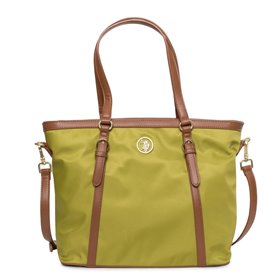 U.S. Polo Assn Sacs porté épaule Vert Femme