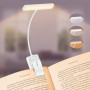 Gritin Lampe de Lecture 19 LED, Liseuse Lampe Clip Rechargeable