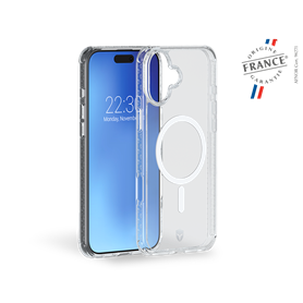 Coque Renforcée iPhone 16 Plus AIR Compatible MagSafe Transparente - Origine France Garantie - Garantie à vie Force Case