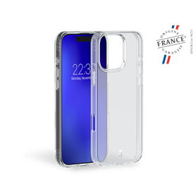 Coque Renforcée iPhone 16 Pro Max PULSE Garantie à vie - Transparente FR Force Case