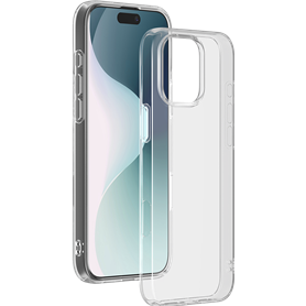 Coque iPhone 16 Pro Souple Transparente Bigben