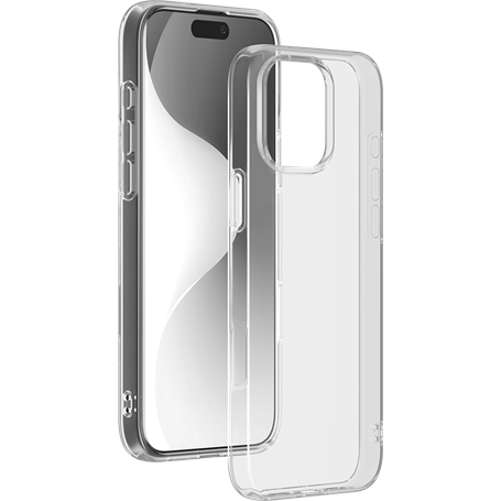 Coque iPhone 16 Pro Max Souple Transparente Bigben