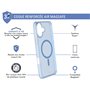 Coque Renforcée iPhone 16 AIR Compatible MagSafe Bleu - Garantie à vie Force Case