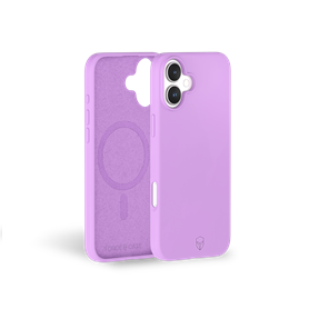 Coque Renforcée iPhone 16 Silicone Compatible MagSafe Violet - Garantie à vie Force Case