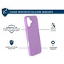 Coque Renforcée iPhone 16 Silicone Compatible MagSafe Violet - Garantie à vie Force Case