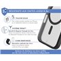 Coque Renforcée iPhone 16 Pro AIR FROST Compatible MagSafe Frost Noire - Garantie à vie Force Case