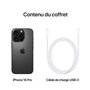 iPhone 16 Pro Titane Noir 128Go