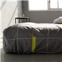Drap housse HappyFriday BLANC Multicouleur 180 x 200 x 32 cm