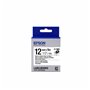 Epson LK-4WBQ - Spécial tissu thermocollant - Noir sur Blanc - 12mmx5m
