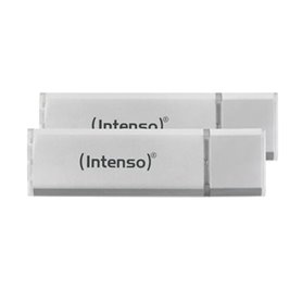 Clé USB INTENSO 3531490 64 GB 2 Unités Argent