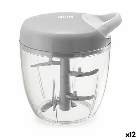 Mini-Hachoir Manuel avec Cordon Quttin 14 x 15 cm (12 Unités)
