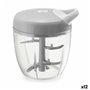 Mini-Hachoir Manuel avec Cordon Quttin 14 x 15 cm (12 Unités)