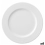 Assiette plate Ariane Prime Céramique Blanc (Ø 31 cm) (6 Unités)