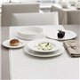 Assiette plate Ariane Prime Céramique Blanc (Ø 31 cm) (6 Unités)