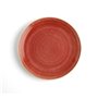 Assiette plate Ariane Terra Céramique Rouge (Ø 27 cm) (6 Unités)