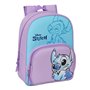 Cartable Stitch Sweet Bleu Lila 26 x 34 x 11 cm