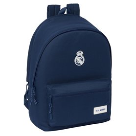 Sacoche pour Portable Real Madrid C.F. Blue marine 31 x 44 x 18 cm