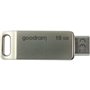 Goodram ODA3 lecteur USB flash 16 Go USB Type-A / USB Type-C 3.2 Gen 1 (3.1 Gen 1) Argent