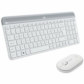 Logitech MK470 clavier Souris incluse RF sans fil QWERTY Italien Blanc