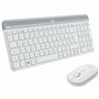 Logitech MK470 clavier Souris incluse RF sans fil QWERTY Italien Blanc
