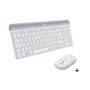 Logitech MK470 clavier Souris incluse RF sans fil QWERTY Italien Blanc