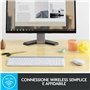 Logitech MK470 clavier Souris incluse RF sans fil QWERTY Italien Blanc
