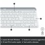 Logitech MK470 clavier Souris incluse RF sans fil QWERTY Italien Blanc