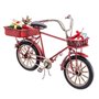 Décorations de Noël Rouge Multicouleur Métal Bicyclette 16 x 6