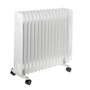 Radiateur à Huile Adler AD 7819 Blanc 2500 W