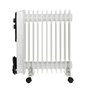 Radiateur à Huile Adler AD 7817 Blanc Noir 2500 W