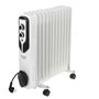 Radiateur à Huile Adler AD 7817 Blanc Noir 2500 W