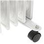 Radiateur à Huile Adler AD 7817 Blanc Noir 2500 W