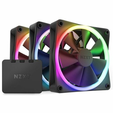 Support de refroidissement pour ordinateur portable NZXT RF-R12TF-B1 Ø 12 cm (3 Unités)